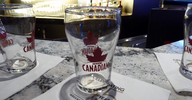 We used tiny beer tasting glasses!