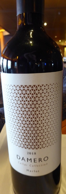 Next up was a merlot from Damero, 2018.