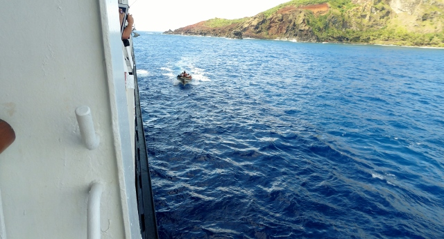 Our guests are coming alongside.