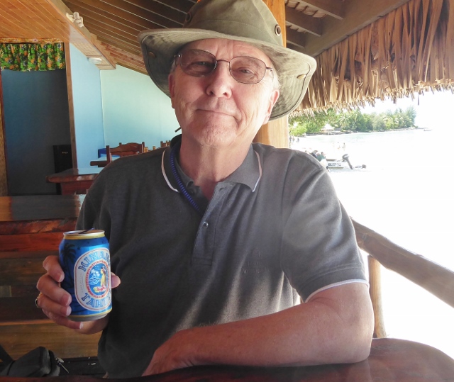 That Hinano beer was pretty good!