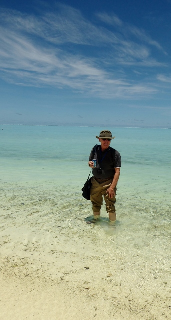 This is the closest we came to swimming!