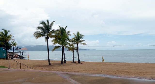 The Strand itself is about 1 1/2 miles long.