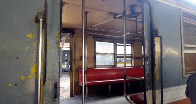 This really is an old railway car!