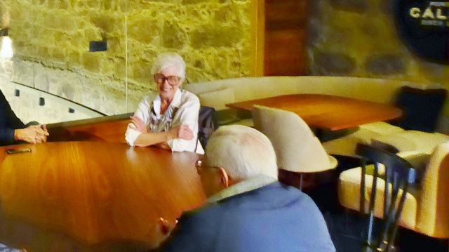 We paid 12 Euro/pp and sampled 3 wines at Calem.