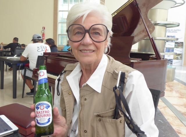 I  am trying a Nastro Azzurro.  They were both good.