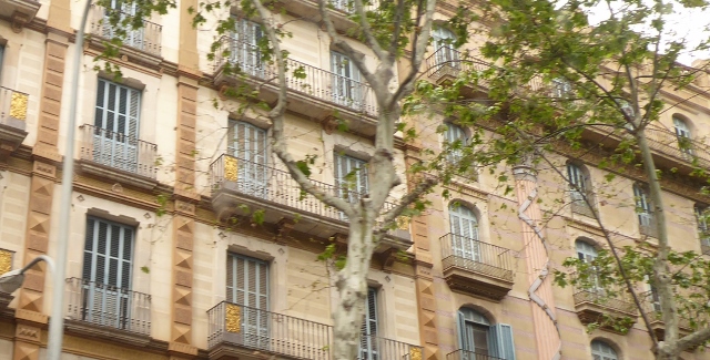 The Balconies of Barcelona