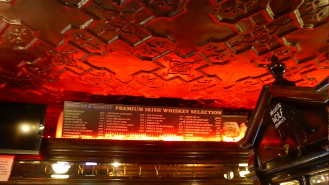 They have a pretty good selection of Irish Whiskey!!!