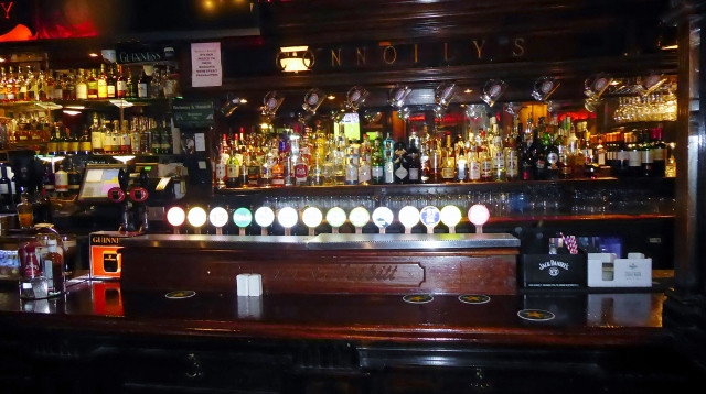 And a nice selection of beer on tap.