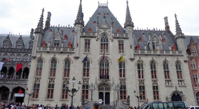 This impressive building is the Provincial Court.