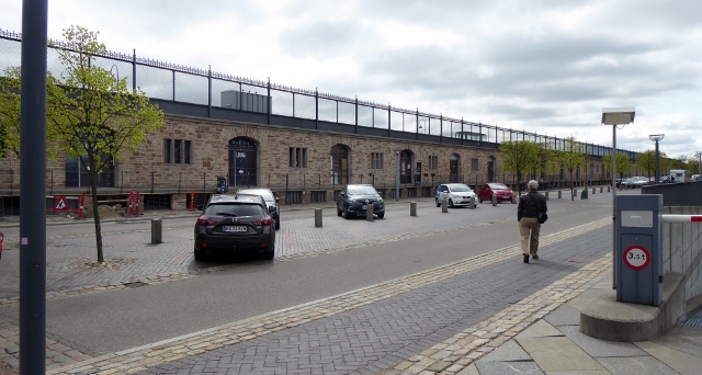 We set out  to walk around the dock area.