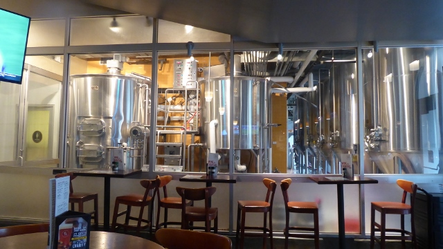 They have an impressive in-house brewery.