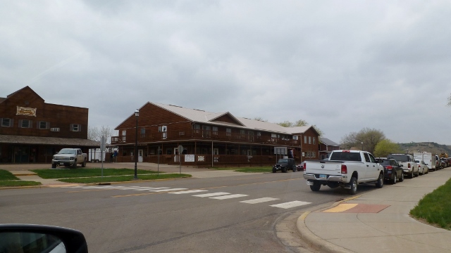 Medora is not a large town....