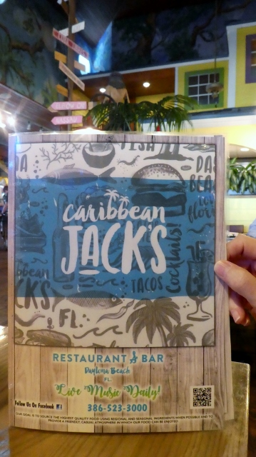 The menu is extensive, heavy with seafood, and with a Caribbean spin.