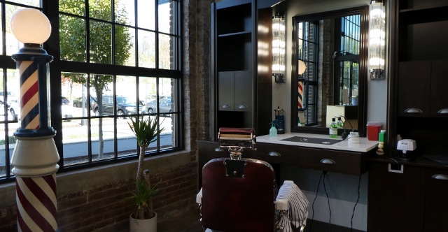 All the chairs are unique antiques.