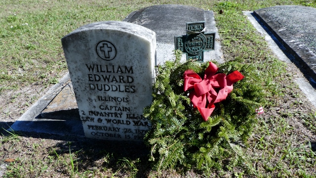 Capt. Duddles was a Spanish-American War veteran.
