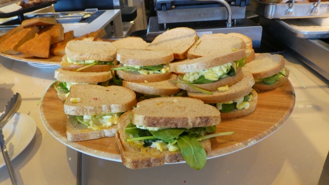 Custom made sandwiches at the Breadboard Station in the Lido.