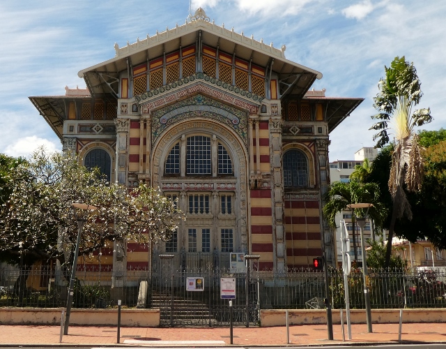 Schoelcher Library in Fort-de-France