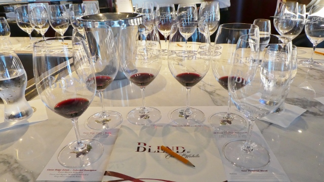 Creating our own wine at Blend