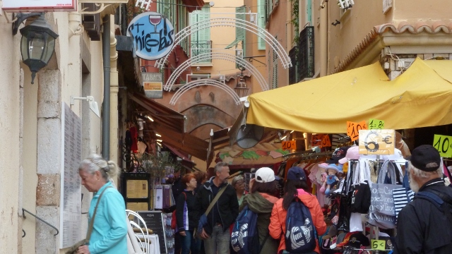 Street Market in Monte Carlo