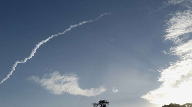 All too soon, she disappears into the heavens.