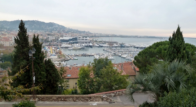 Cannes is full of luxury yachts and famous patrons.