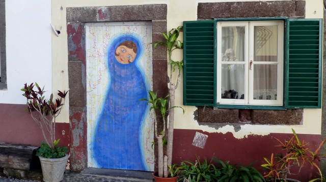 Many of the Doors in Zona Velha, Funchal's Old Town, Are Really Works of Art