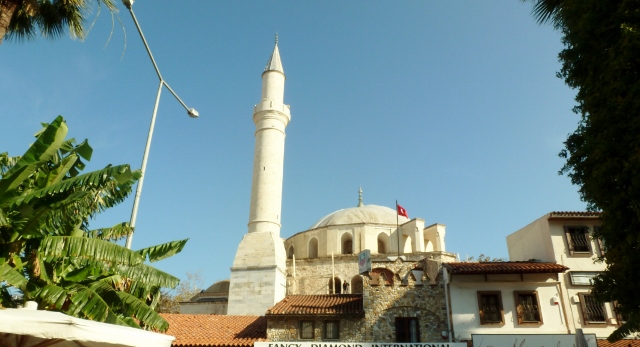 Mosque near the port