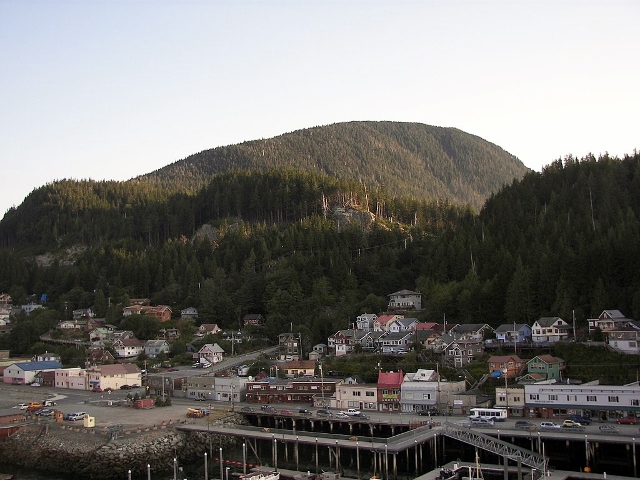 Ketchikan, Alaska.           (Wknight94 - Own work CC BY-SA 3.0)