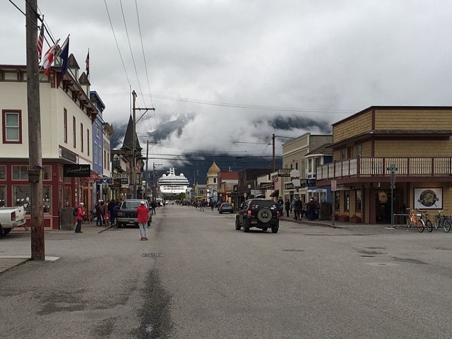 Skagway, Alaska            (Sunnya343 - Own work
CC BY-SA 4.0)